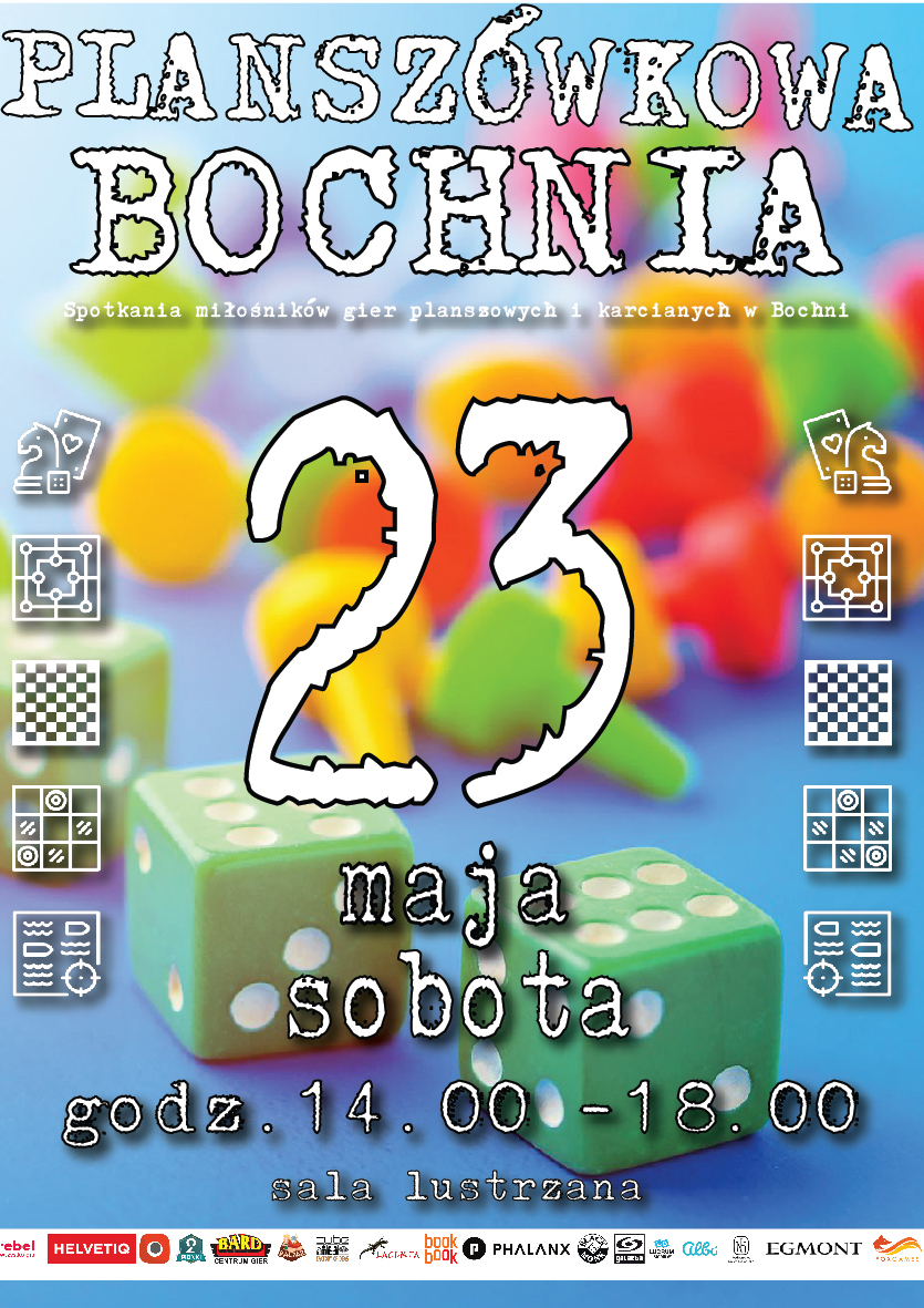 plakat planszówkowa szablon Planszówkowa Bochnia