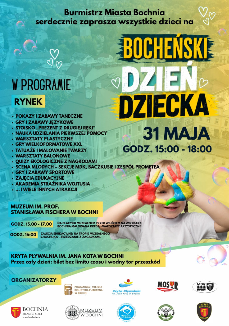 PLAKAT DZIEŃ DZIECKA - 8 Bocheński Dzień Dziecka